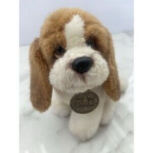 AURORA Miyoni Tots Hound Spaniel Pup Dog Plush Stuffed Animal Toy 5” Sad Eyes